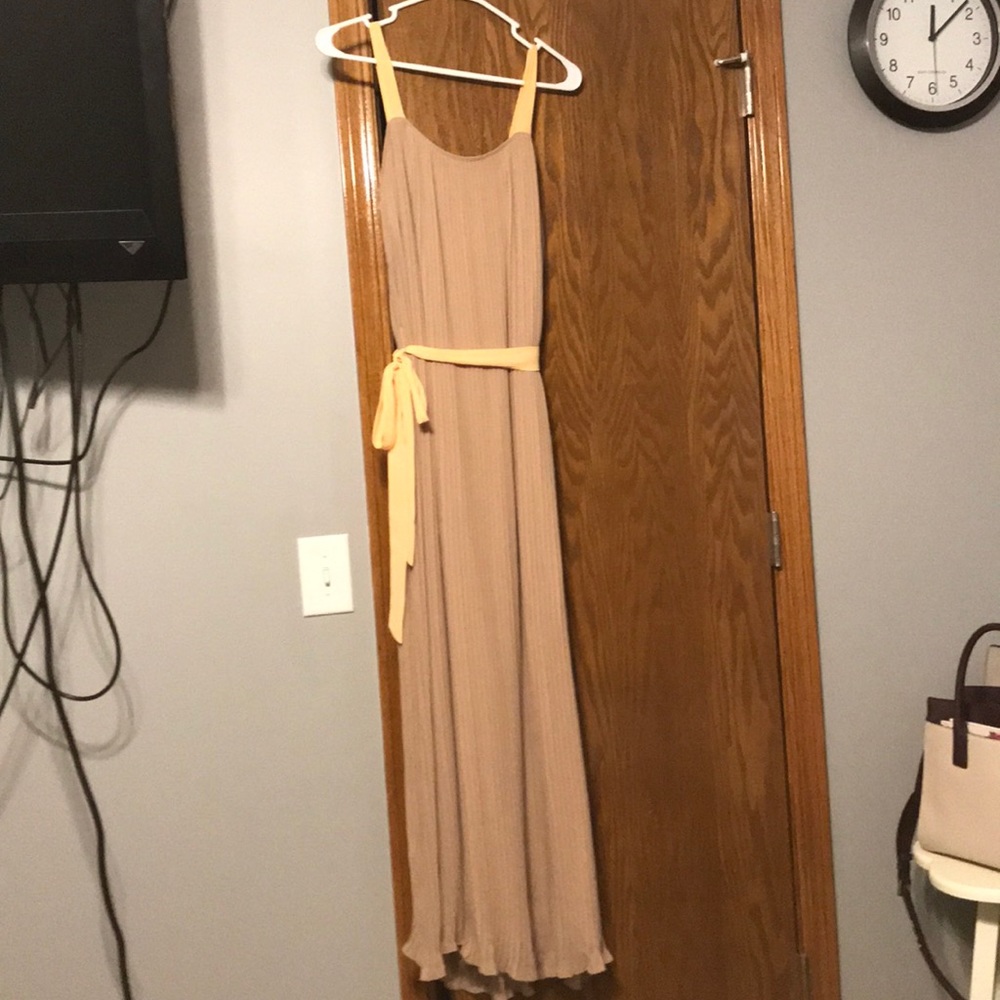 Lauren Conrad mauve maxi dress